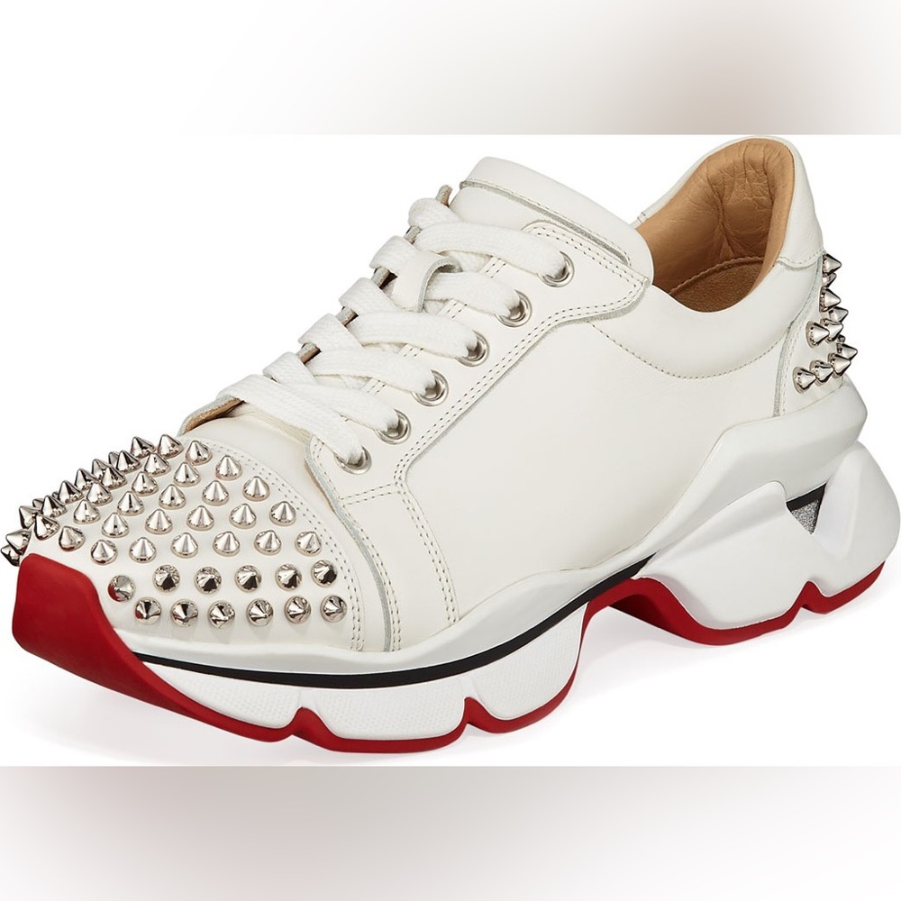 Christian Louboutin red bottom sneakers
